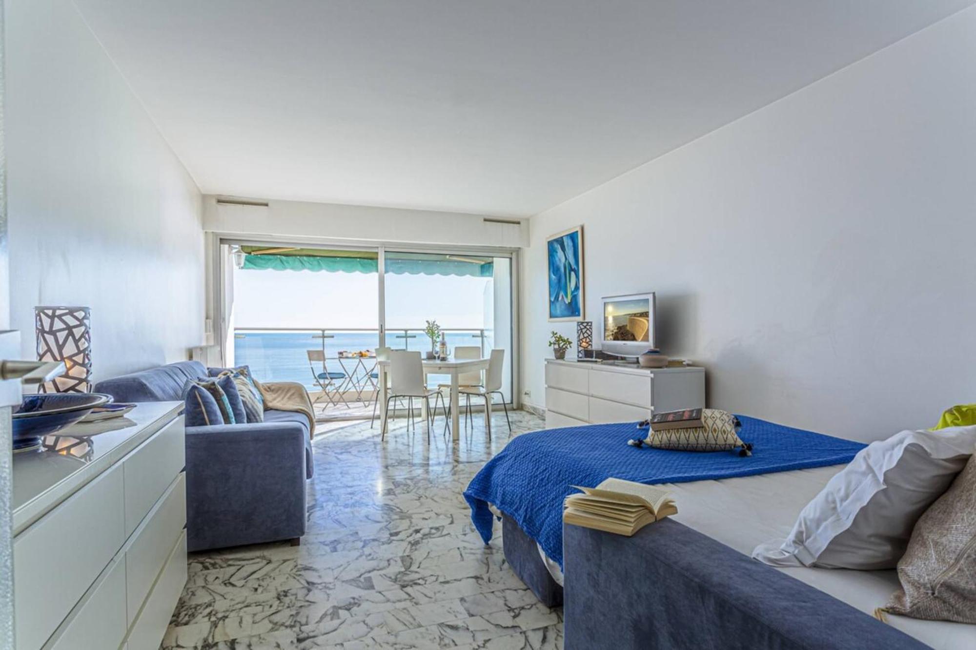 Prom 199 - Spacious Studio - Promenade - Sea View Ницца Экстерьер фото